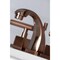 Kingston Brass KS494CQLAC Claremont 8" Widespread Bathroom Faucet, Antique Copper KS494CQLAC - alternate 3